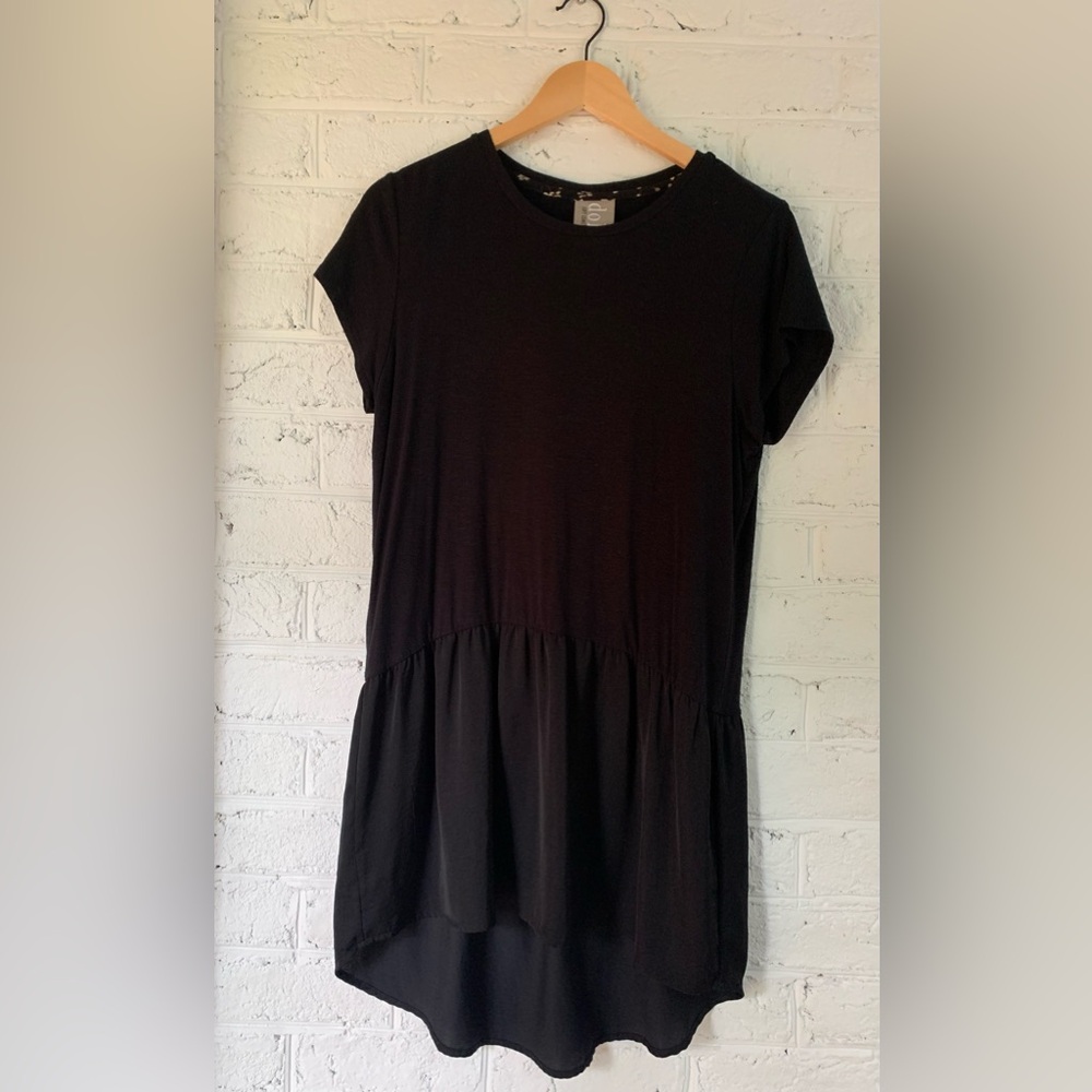 Dolan brand short sleeve black tunic.